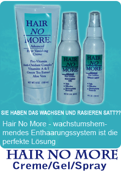 Hair No More - Die leistungsstarke Haarentfernung & Wachstumsinhibitor für Männer & Frauen!