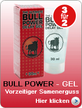 BULL Power Delay Creme/Gel - Verzögerungscreme / gel 